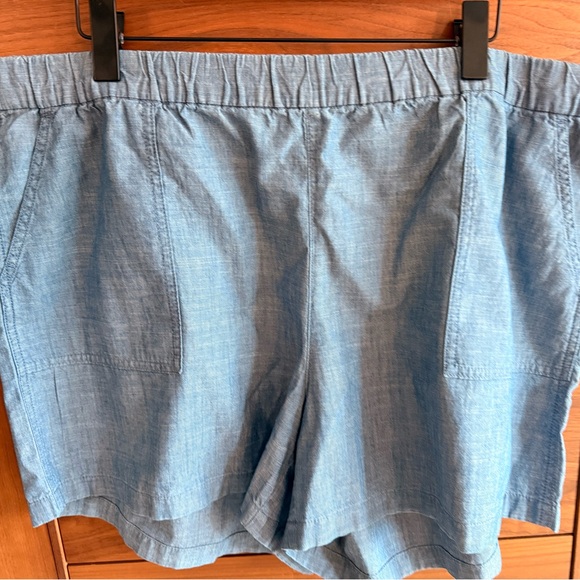 J. Crew Factory Chambray pull-on short - Picture 10 of 14